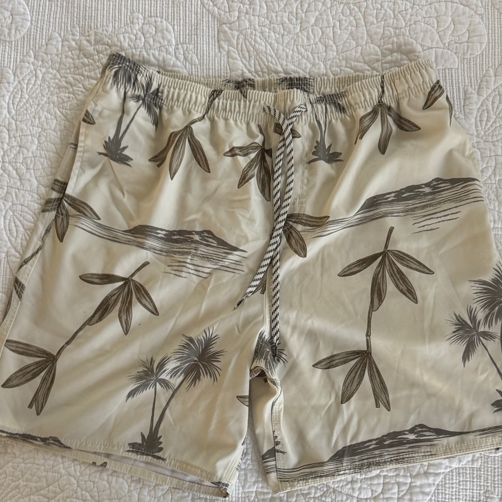 Palm Print Men's Board Shorts